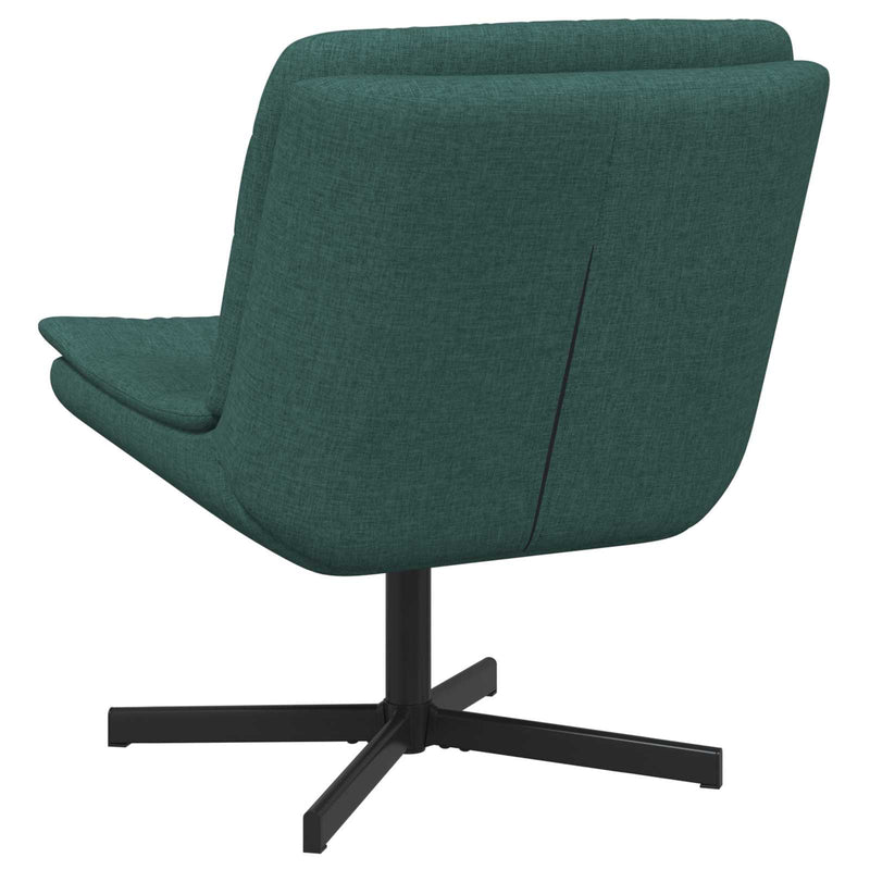 Scaun pivotant Verde închis 63 x 75 x 76 cm țesătură