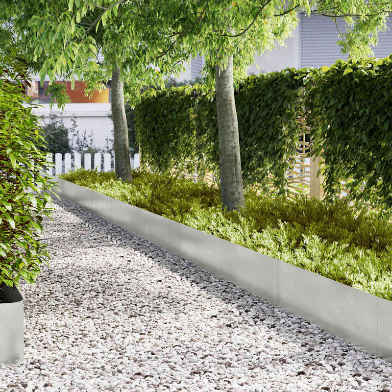 Margine pentru gazon 30 buc. 100 x 0,05 x 30 cm Oţel inoxidabil