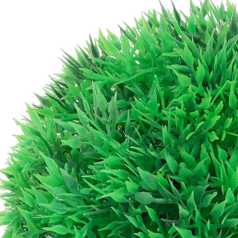 Bile artificiale din lemn de cimiș cu lumini LED 4 buc Verde