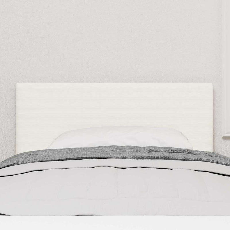 Tăblie cap Crem 100 cm Țesătură din corduroy