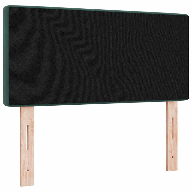 Tăblie cap Verde închis 90 cm Catifea