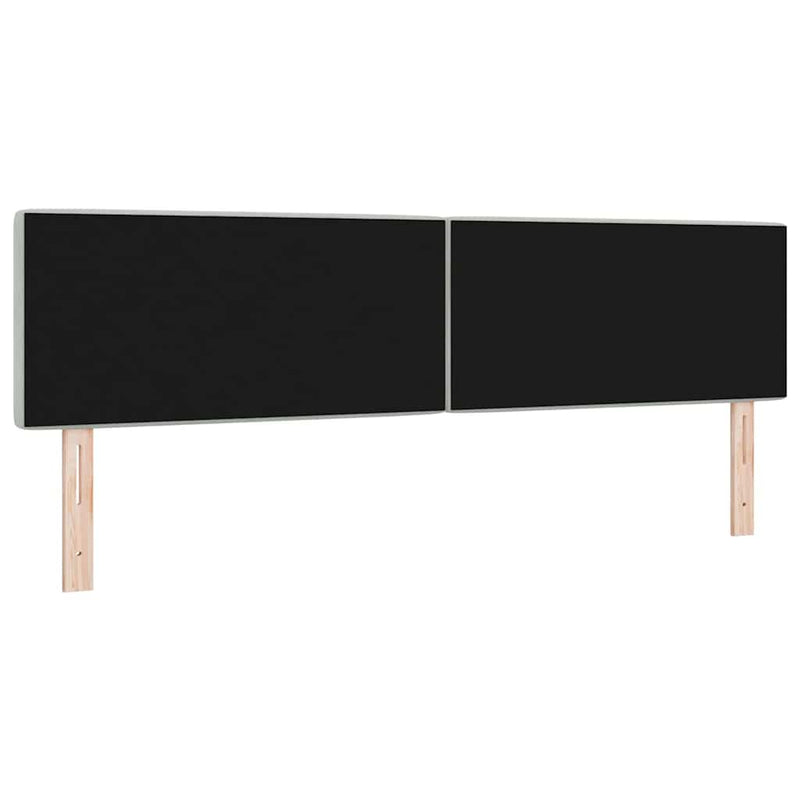 Tăblie cap Gri deschis 180 cm Catifea