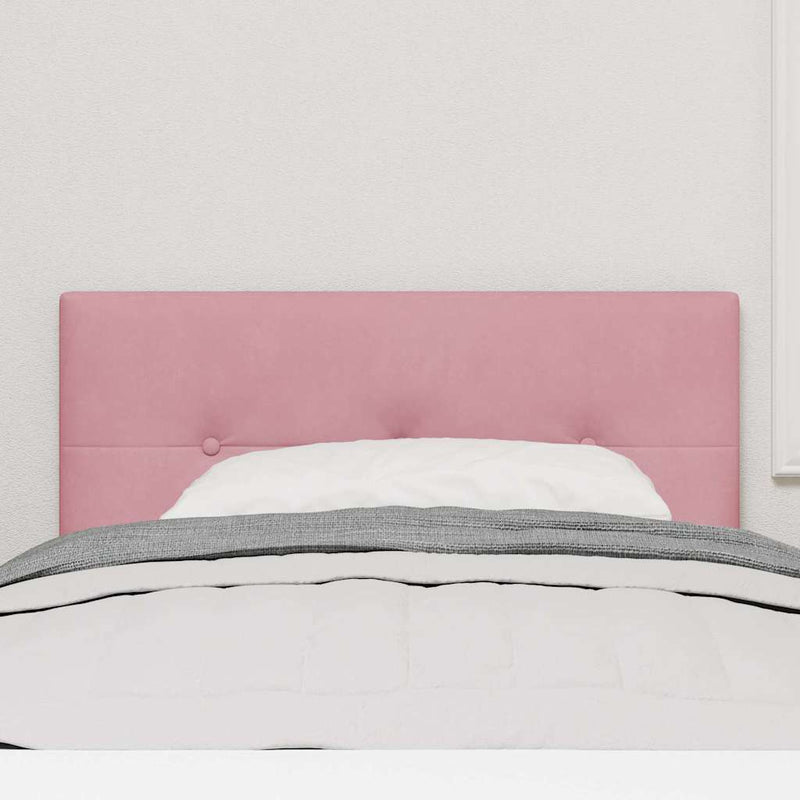 Tăblie cap Roz 80 cm Catifea