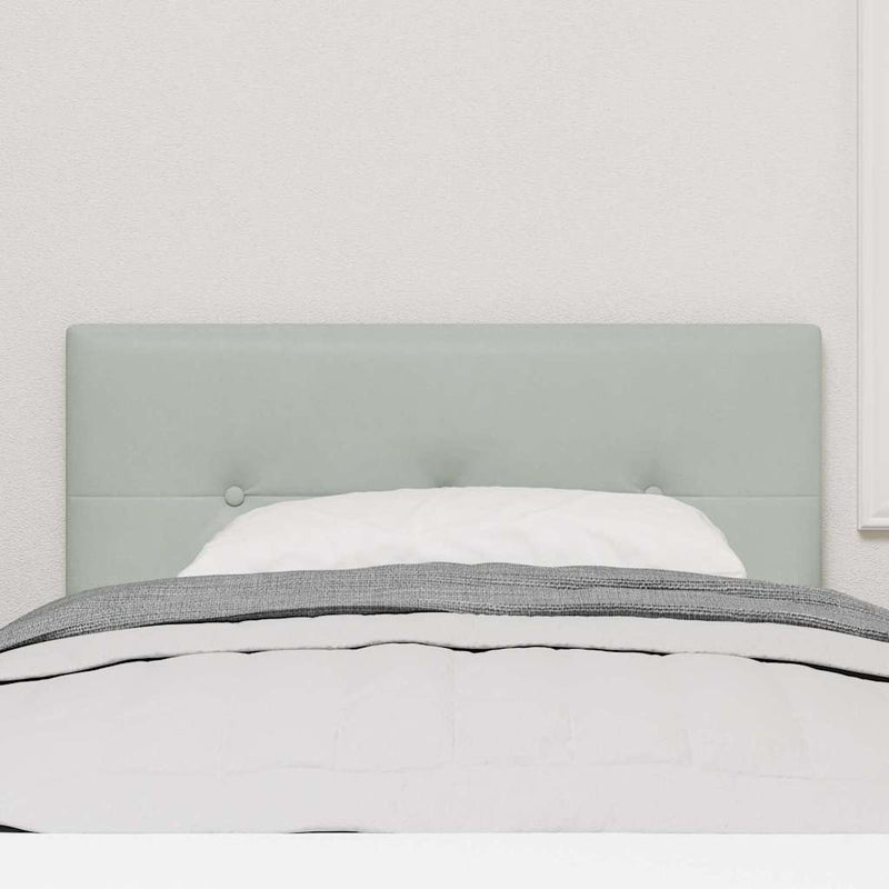Tăblie cap Gri deschis 90 cm Catifea