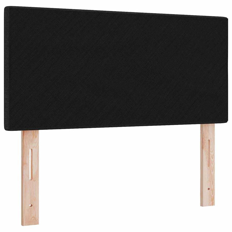 Cap de pat cu înălțime ajustabilă Negru 100 cm țesătură