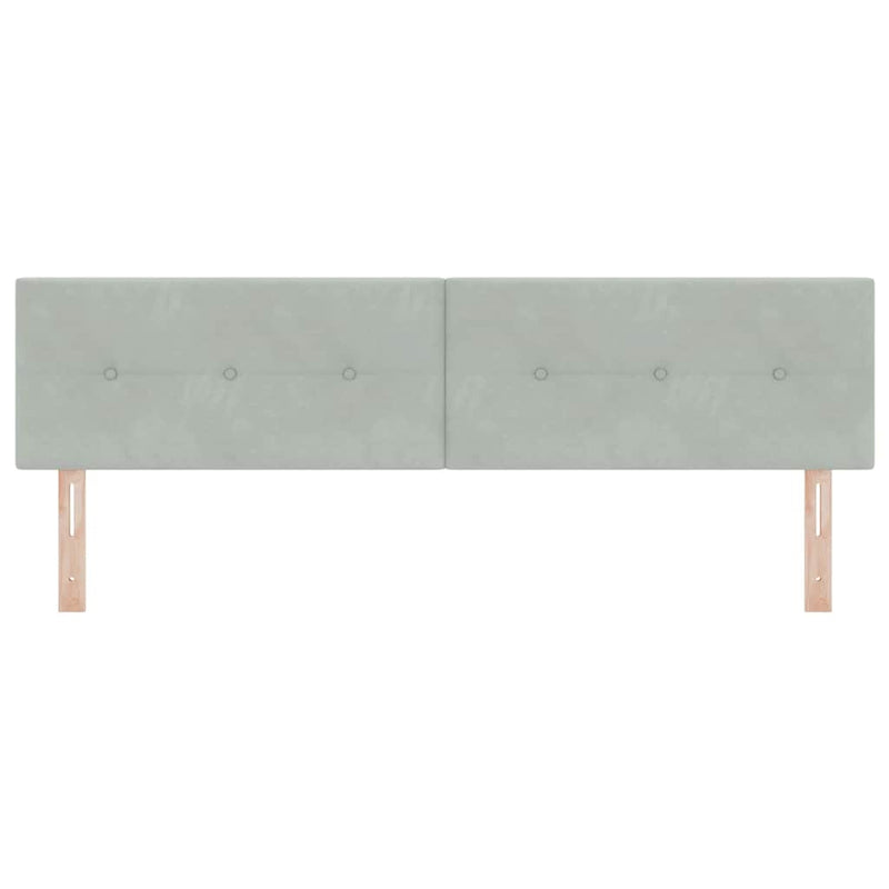 Tăblie cap Gri deschis 180 cm Catifea