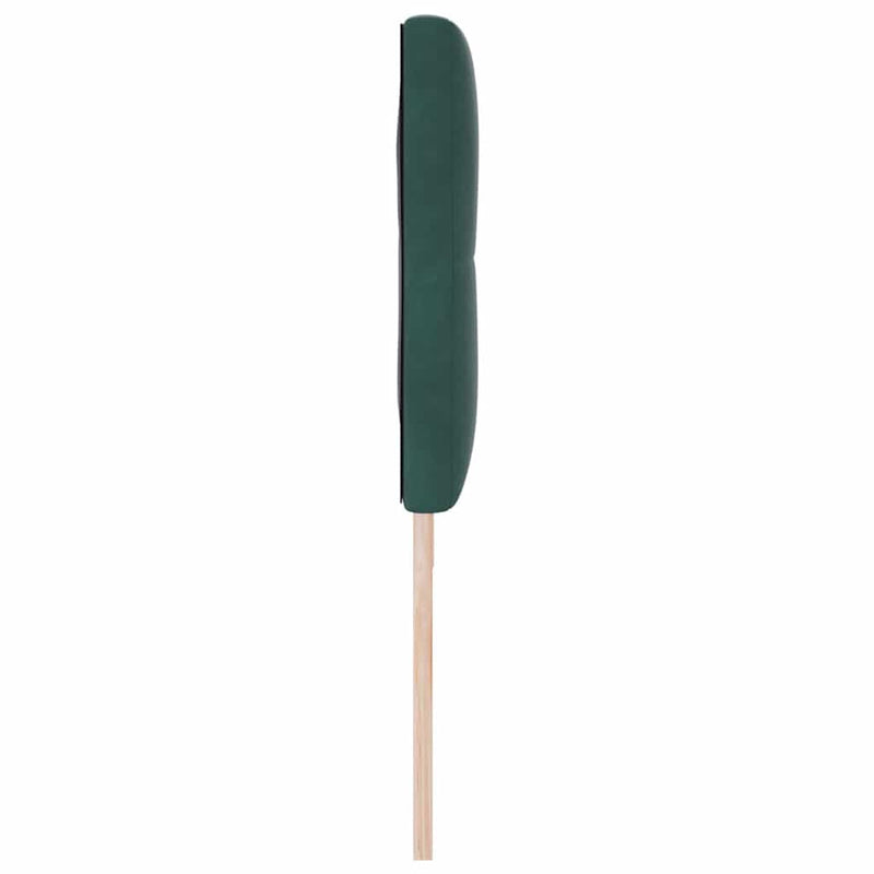 Tăblie cap Verde închis 180 cm Catifea