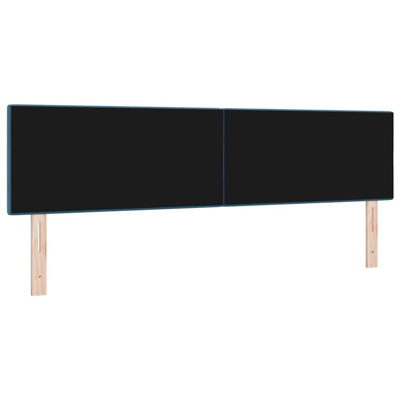 Tăblie cap Albastru închis 180 cm Catifea