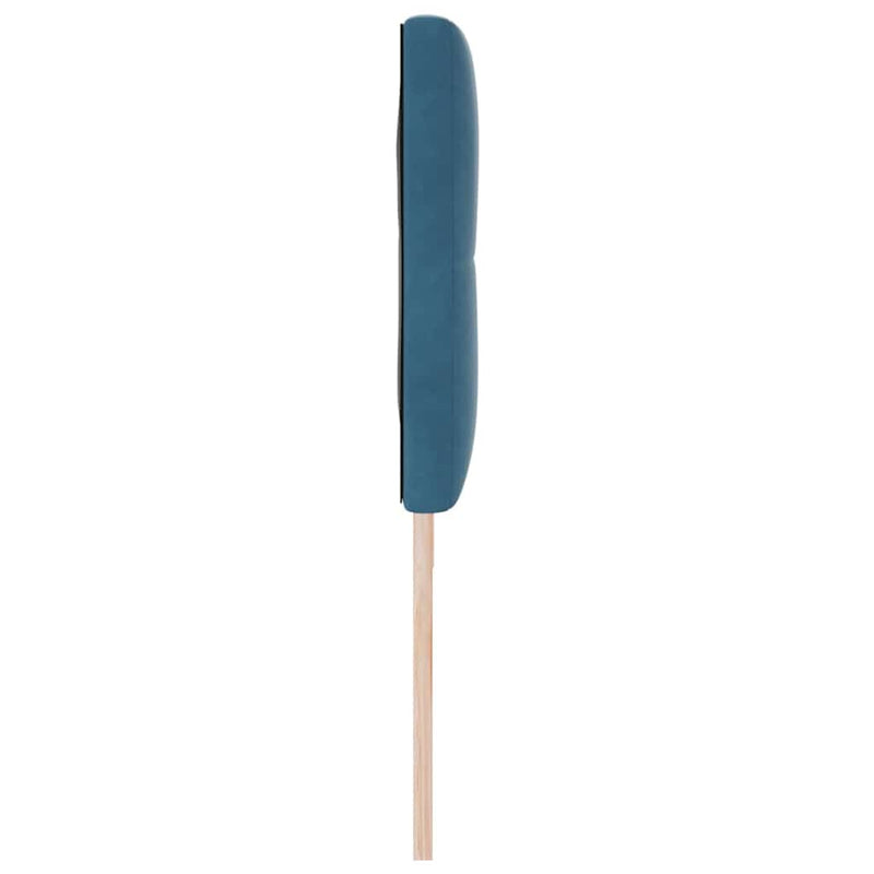 Tăblie cap Albastru închis 180 cm Catifea