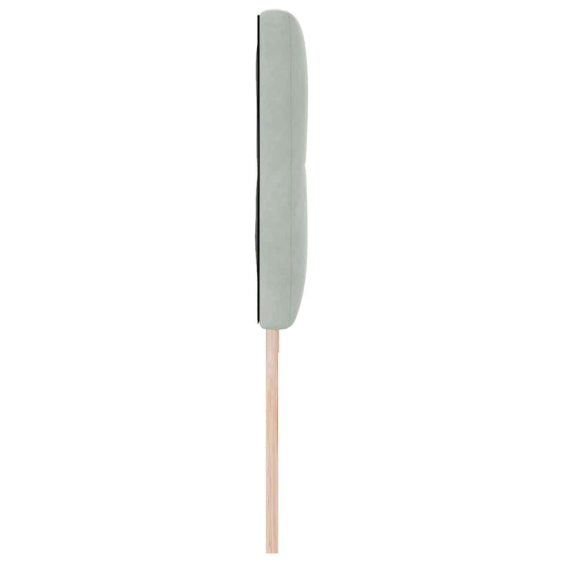 Tăblie cap Gri deschis 200 cm Catifea