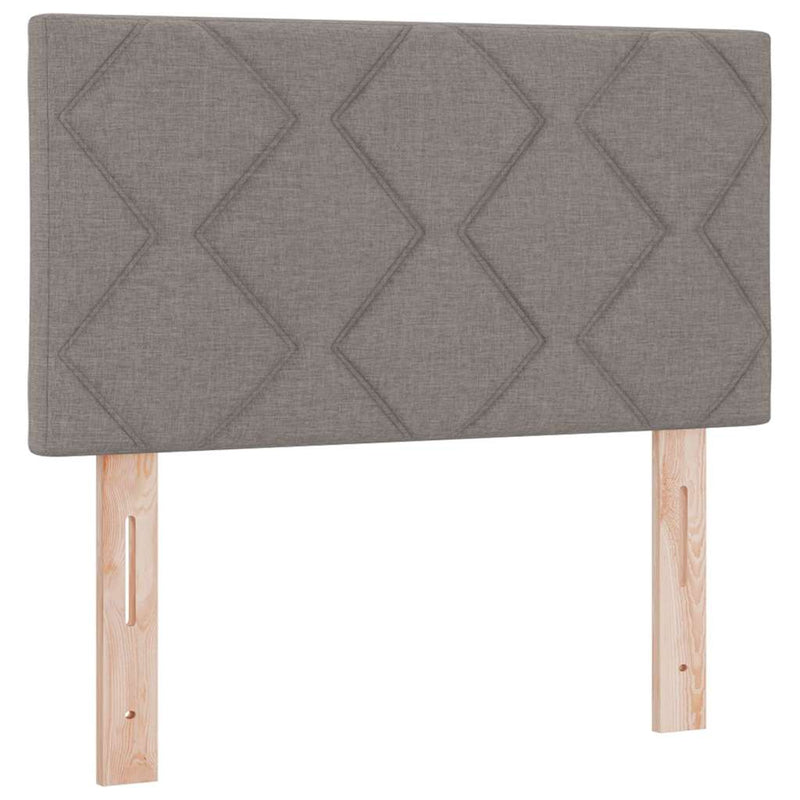 Tăblie cap Gri taupe țesătură