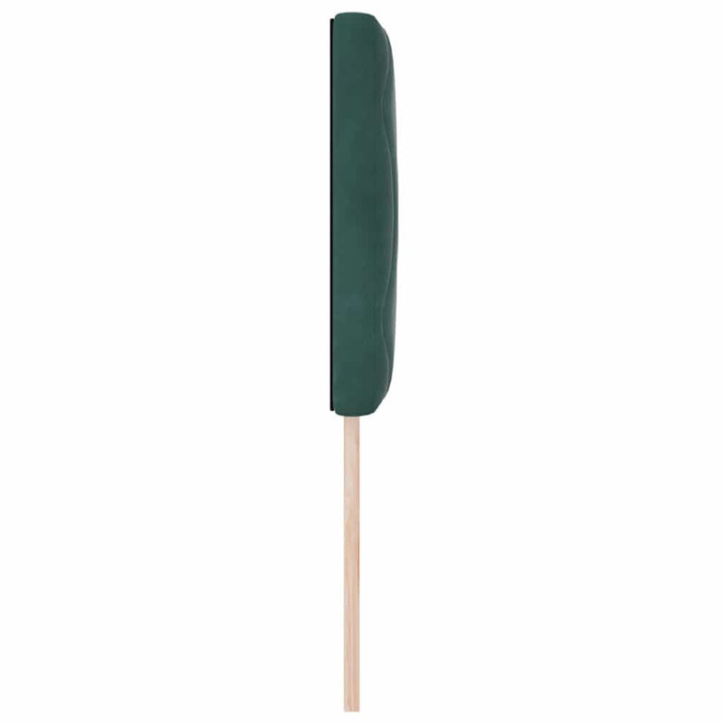 Tăblie cap Verde închis 80 cm Catifea