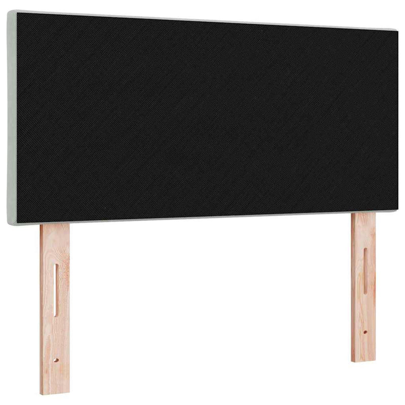 Tăblie cap Gri deschis 90 cm Catifea