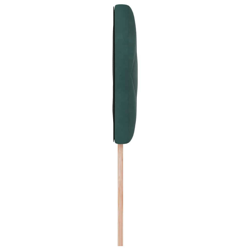 Tăblie cap Verde închis 90 cm Catifea