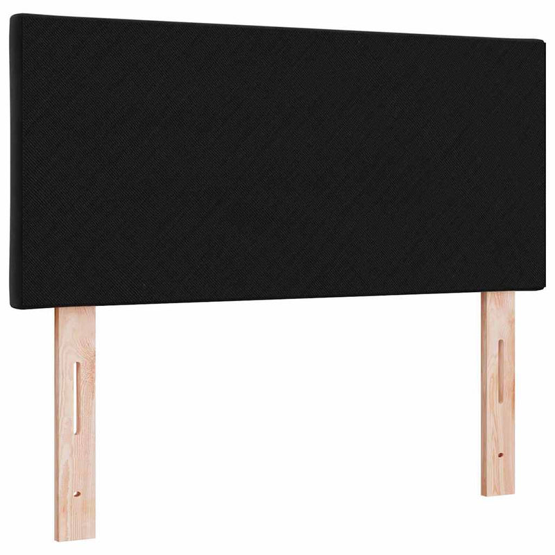 Tăblie cap Negru 100 cm Catifea