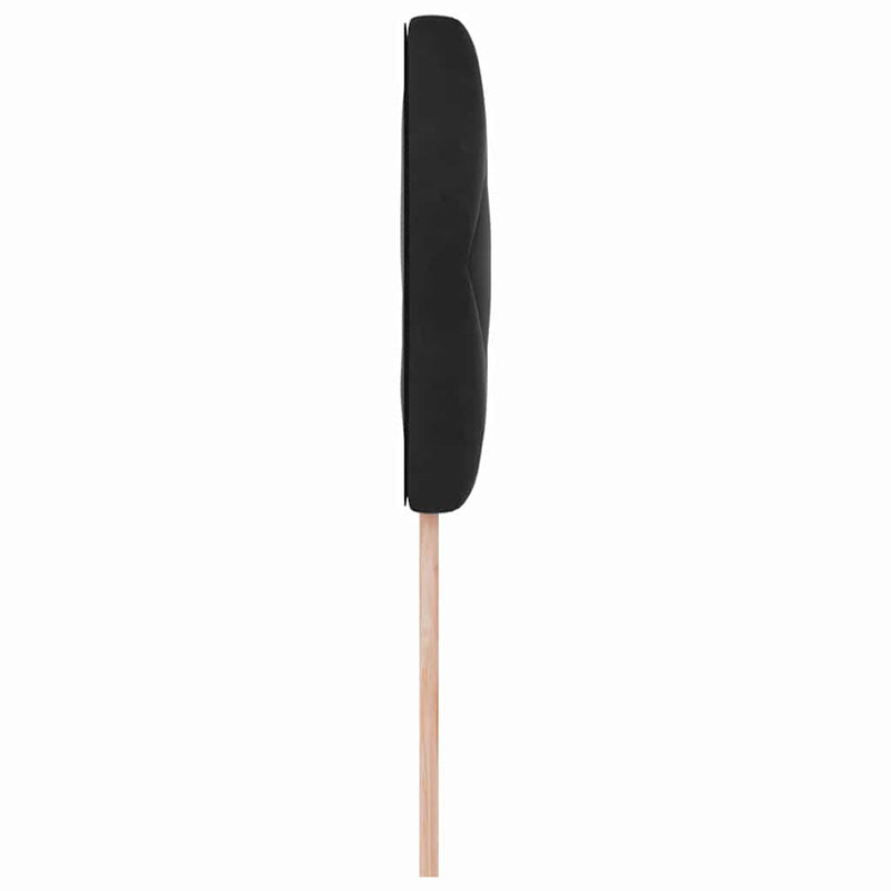 Tăblie cap Negru 100 cm Catifea