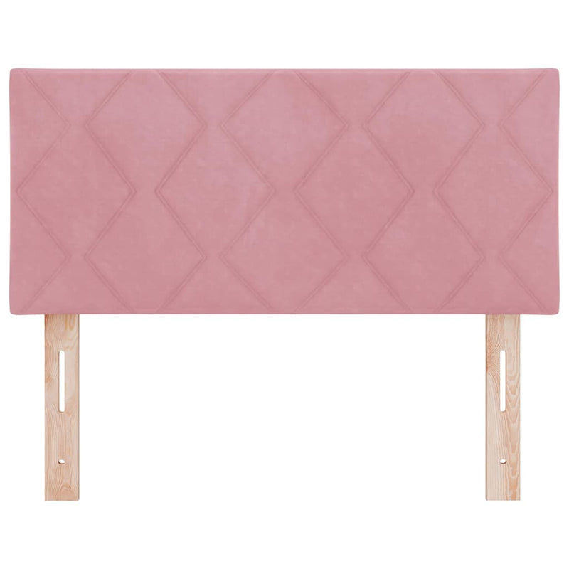 Tăblie cap Roz 100 cm Catifea