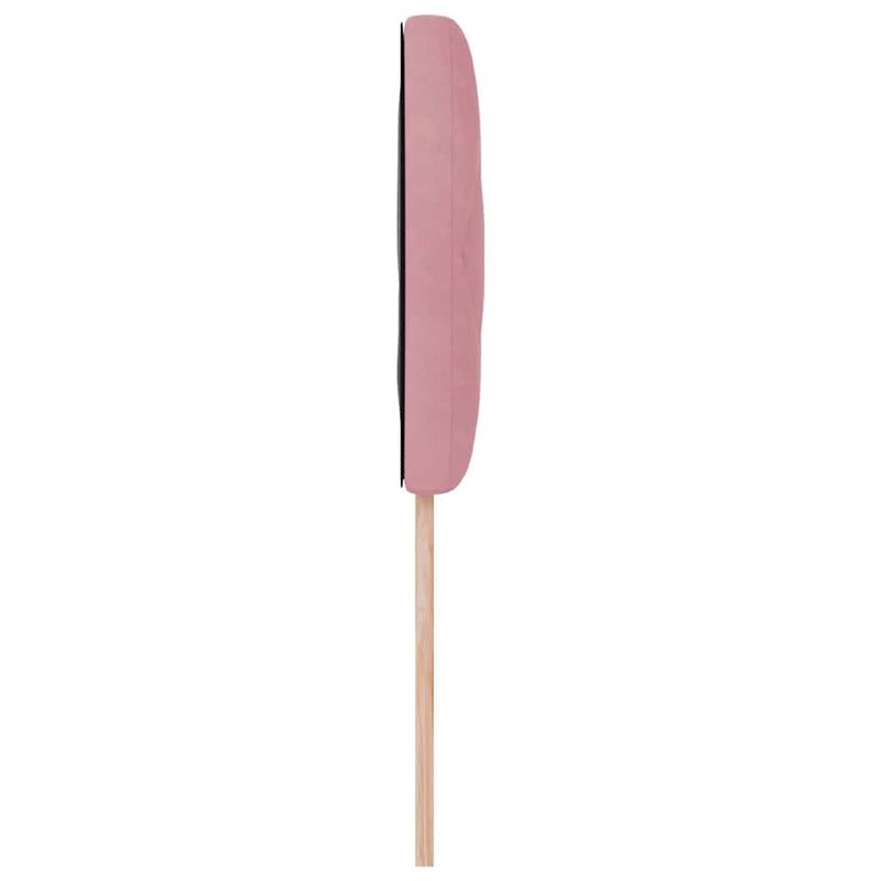 Tăblie cap Roz 100 cm Catifea