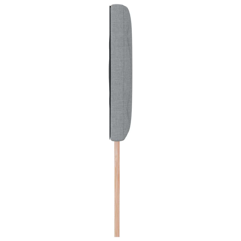 Tăblie cap Gri deschis 144 cm țesătură