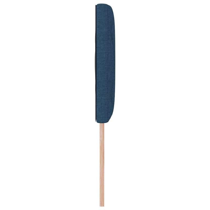 Tăblie cap albastru 144 cm țesătură