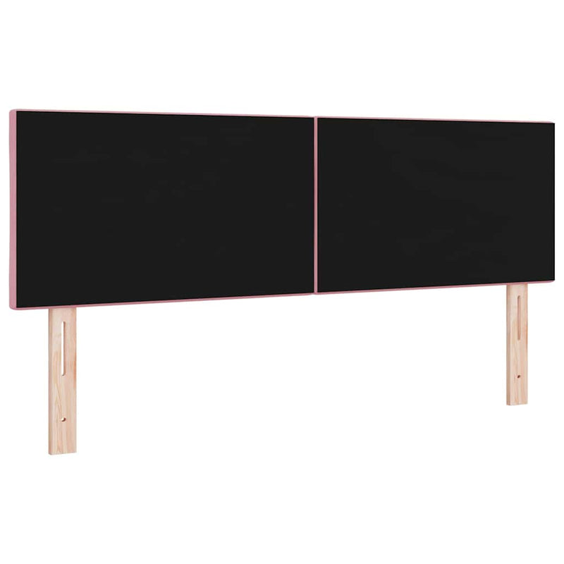 Tăblie cap Roz 144 cm Catifea