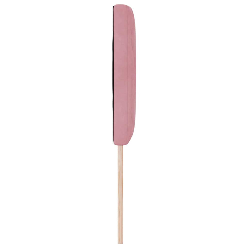 Tăblie cap Roz 144 cm Catifea