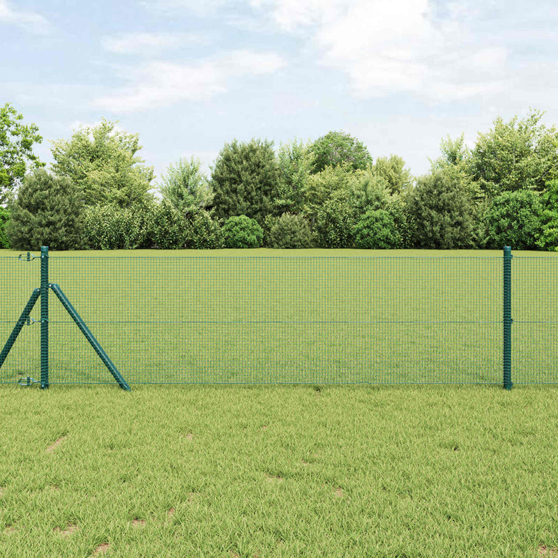 Gard din sârmă sudată 2500 x 60 cm Verde