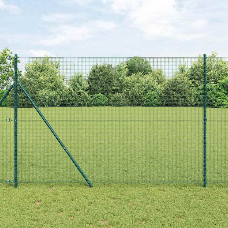 Gard din sârmă sudată 5000 x 150 cm Verde