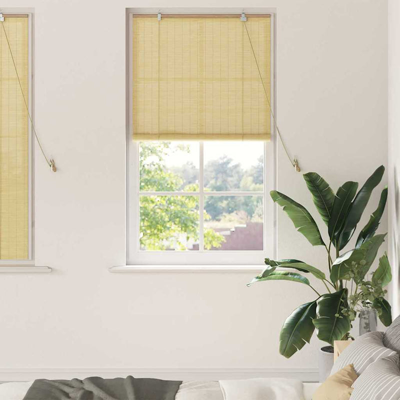 Rulou textil Natură 80 x 160 cm Bambus