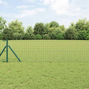 Gard Euro 0,6 x 50 m Fier acoperit cu PVC Verde
