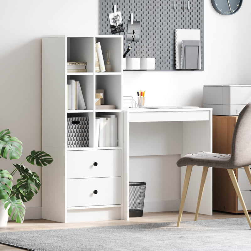 Birou Alb 115,5 x 40 x 127 cm 2 buc.