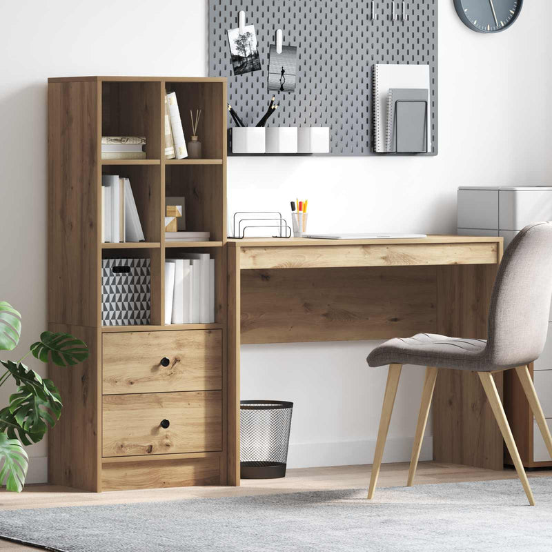 Birou Stejar Artizanal 145,5 x 40 x 127 cm 2 buc.