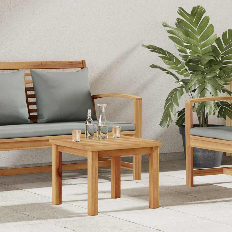 Masă de cafea Maro 45 x 45 x 36 cm Lemn solid de tec