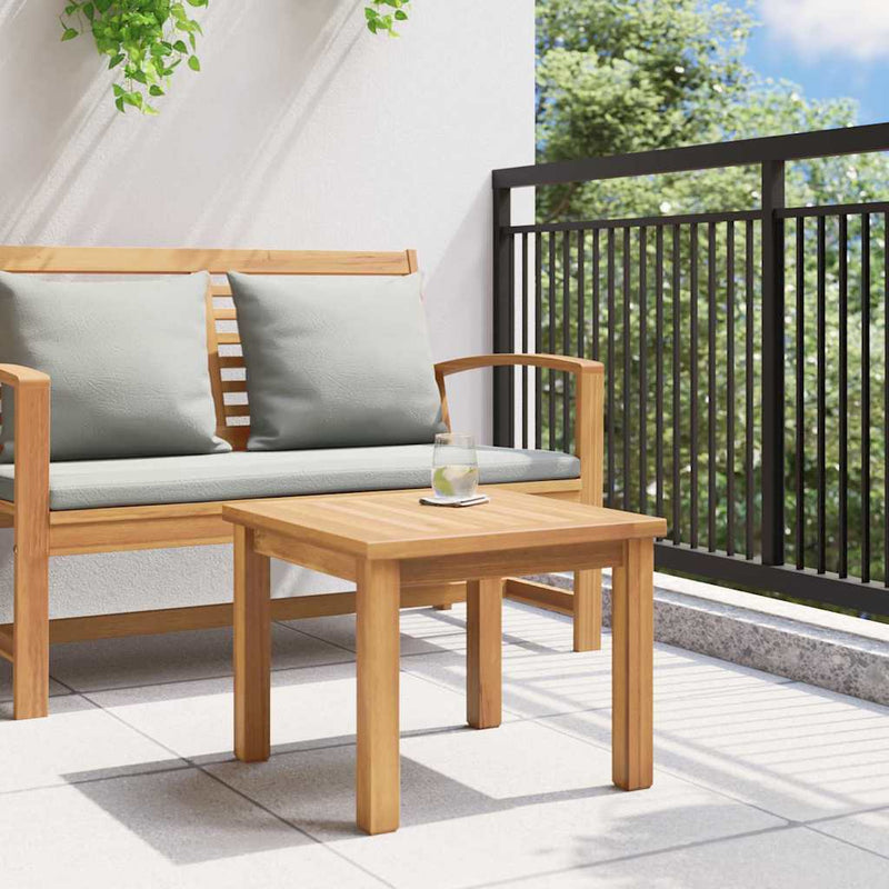 Masă de cafea Maro 45 x 45 x 36 cm Lemn solid de tec