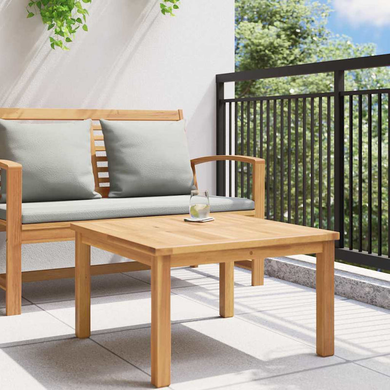 Masă de cafea Maro 60 x 60 x 36 cm Lemn solid de tec