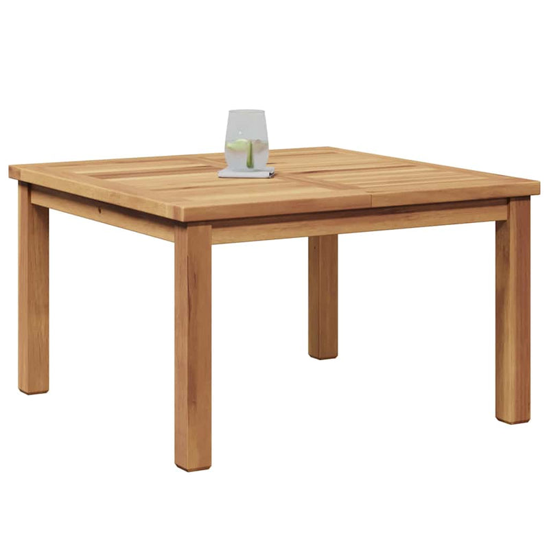 Masă de cafea Maro 60 x 60 x 36 cm Lemn solid de tec