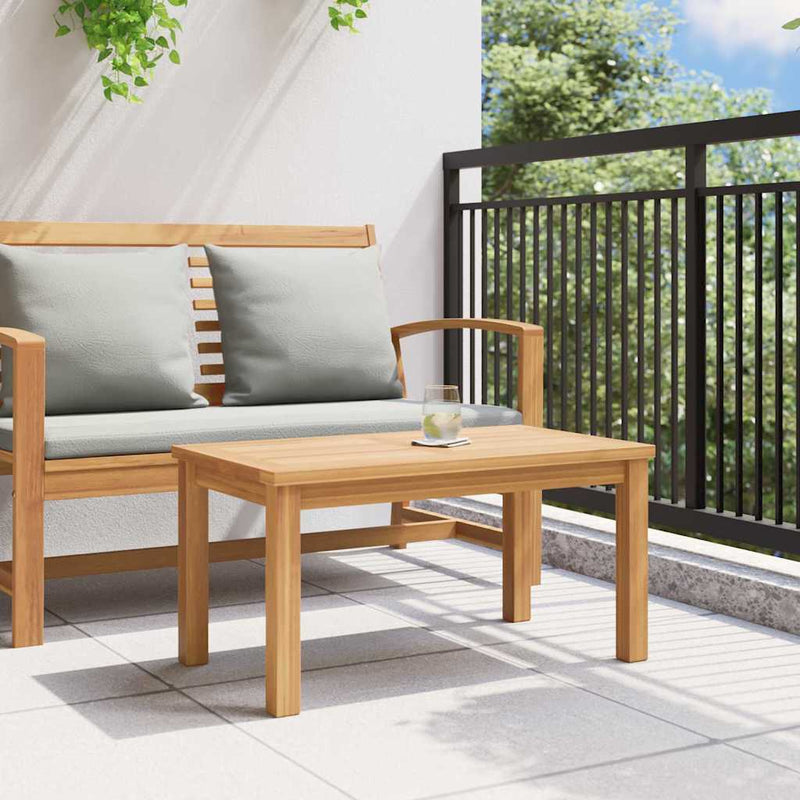 Masă de cafea Maro 70 x 40 x 36 cm Lemn solid de tec