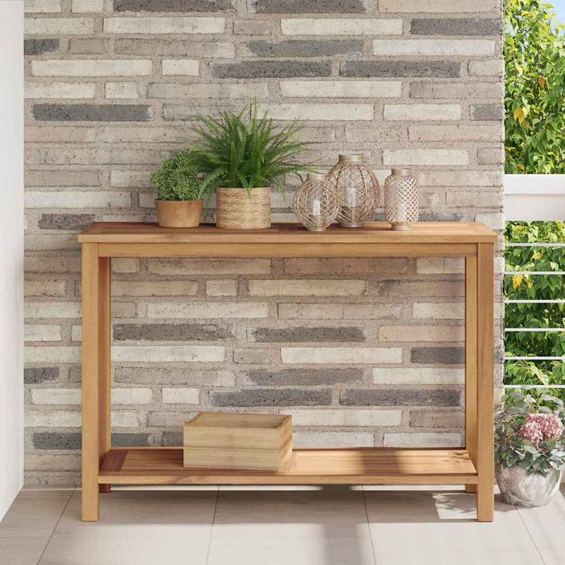 Masă de consolă Maro 110 x 40 x 75 cm Lemn solid de tec