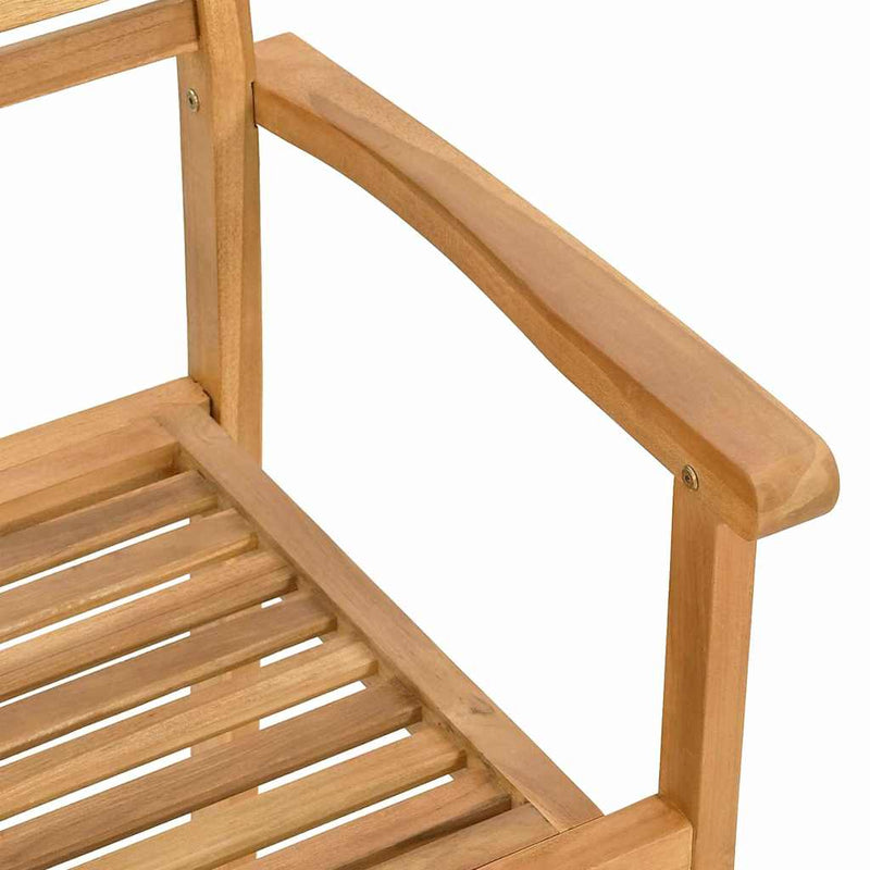 Scaun 2 buc. Maro Lemn solid de tec