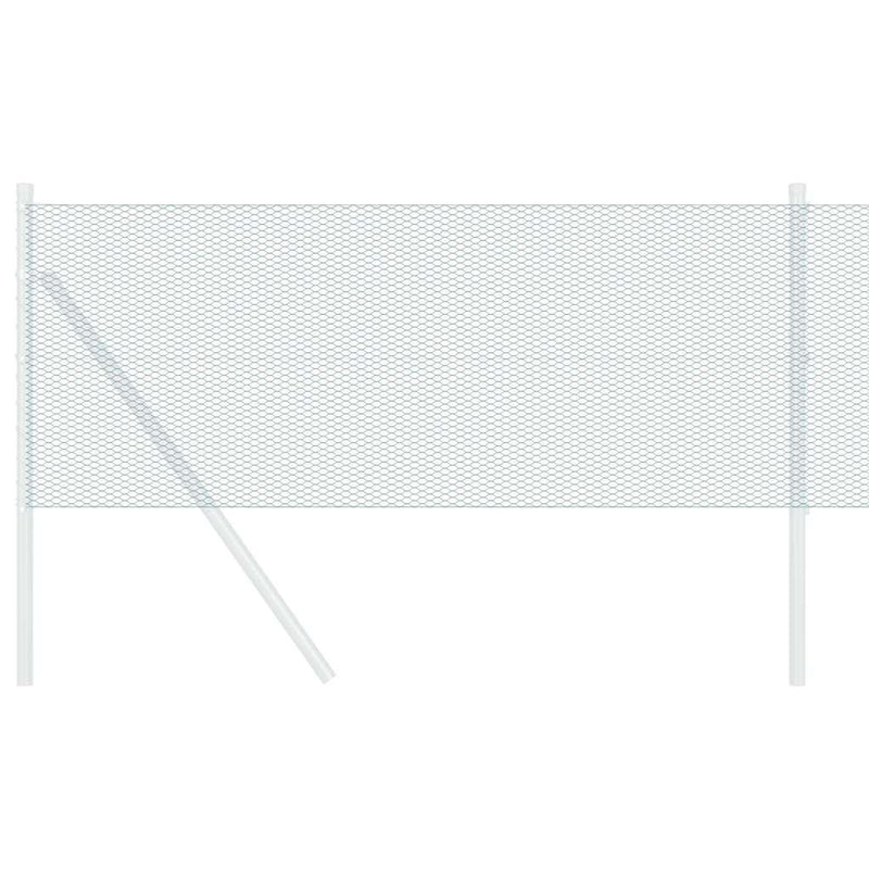 Gard hexagonal 0,6 x 100 m PVC Verde