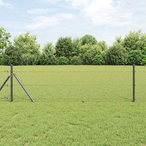 Gard hexagonal 0,4 x 10 m PVC Gri
