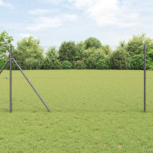 Gard hexagonal 1,4 x 100 m PVC Gri