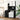 Masă de Machiaj Stejar Negru 80 x 35 x 132 cm Lemn prelucrat