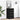 Dulap cu sertare 3-Drawer Negru 40 x 41 x 76 cm Lemn prelucrat