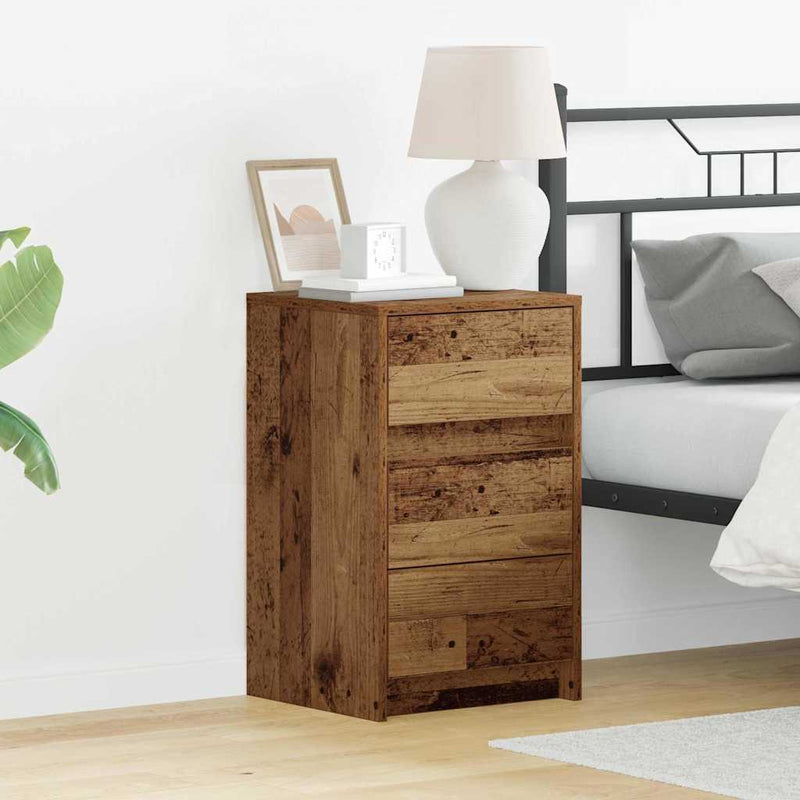 Dulap de noapte Lemn vechi 38 x 34 x 61 cm Lemn prelucrat