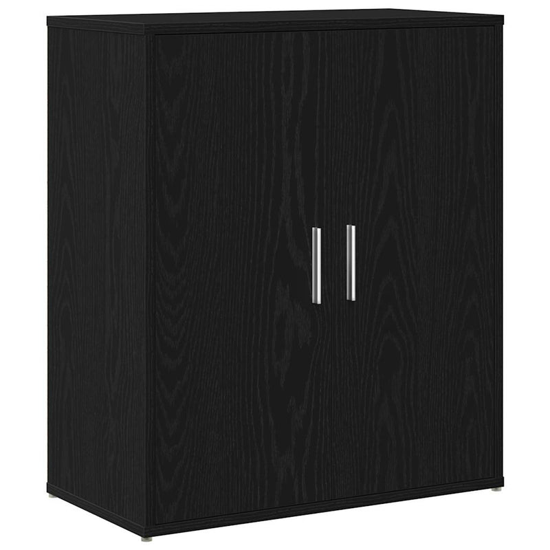 Bufet din stejar negru 60x31x70 cm, lemn prelucrat