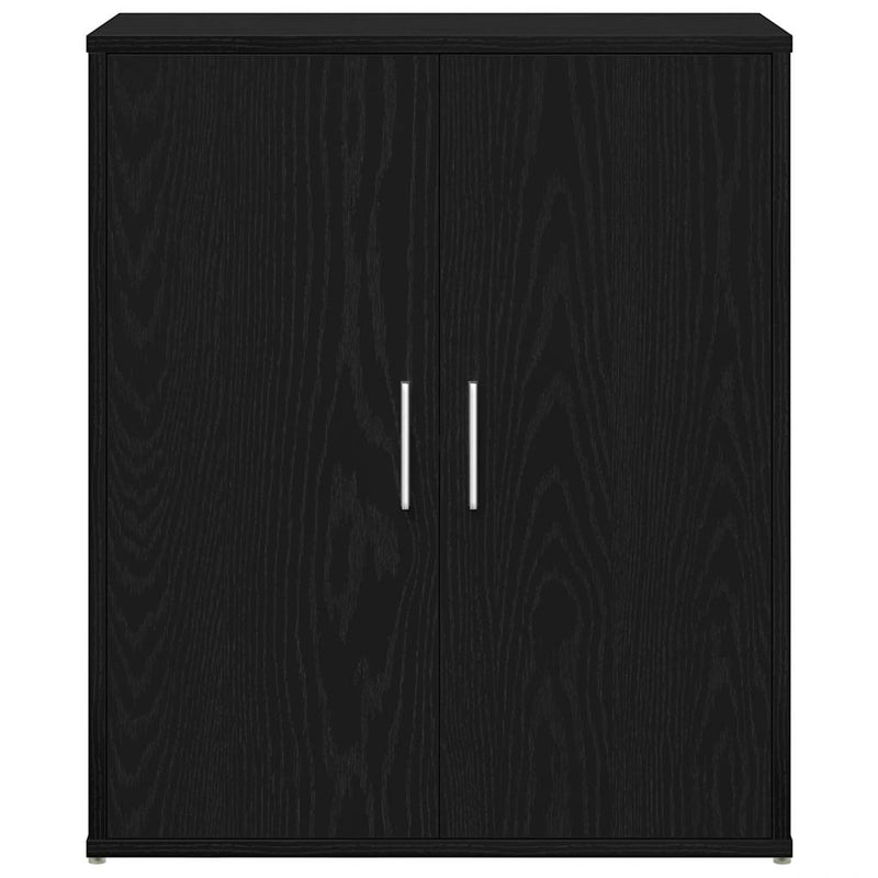 Bufet din stejar negru 60x31x70 cm, lemn prelucrat