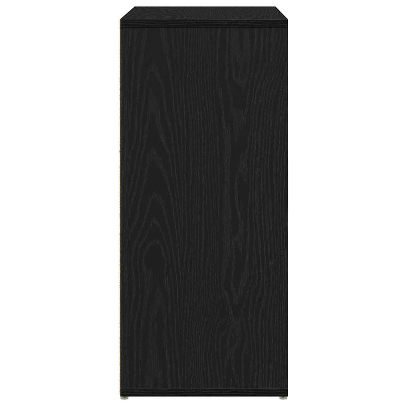 Bufet din stejar negru 60x31x70 cm, lemn prelucrat