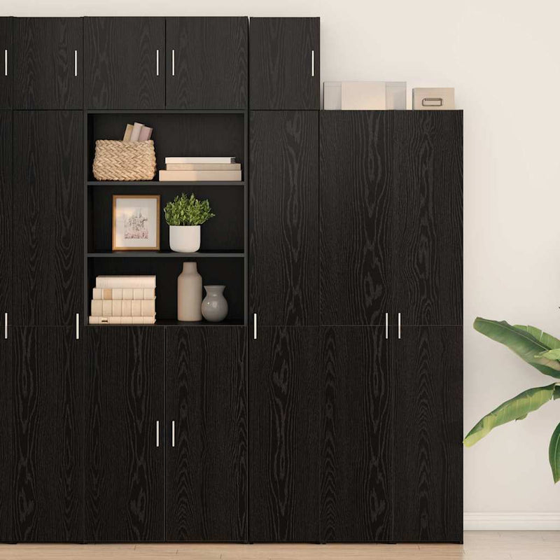 Dulap montat pe perete Stejar Negru 30 x 42.5 x 39.5 cm