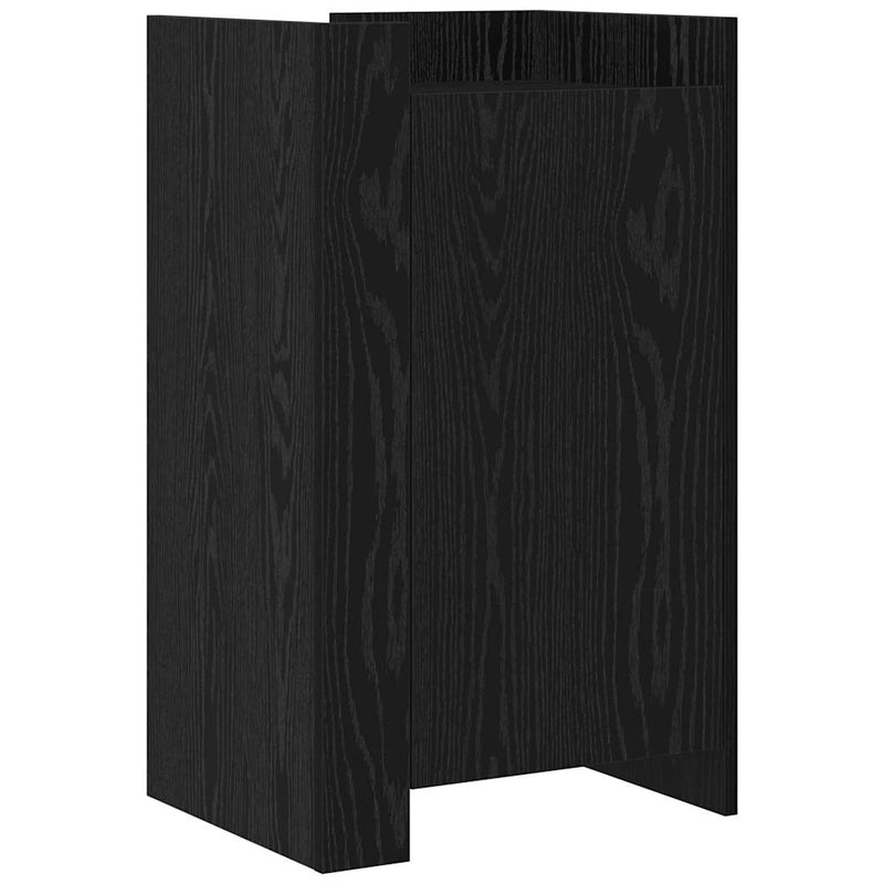 Bufet Stejar Negru 45 x 35 x 75 cm